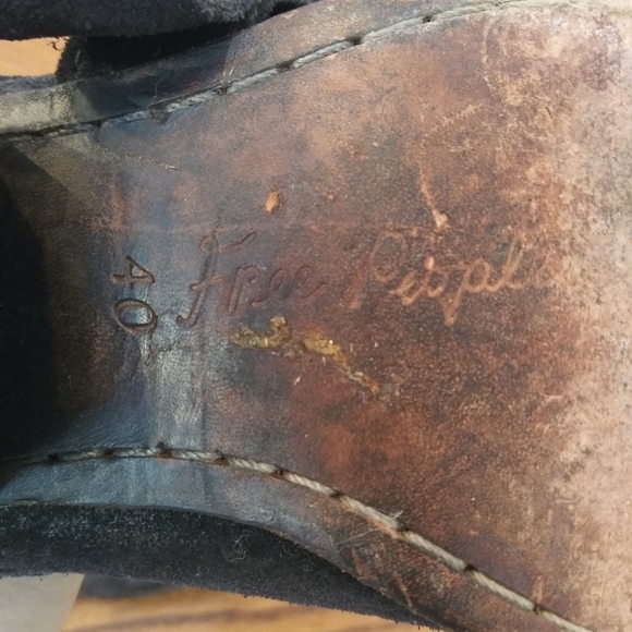 Free People Tortuga Leather Buckle Ankle Boots - Picture 11 of 15